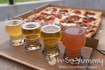 Newtopia Cyder flight of ciders Newtopia Cyder flight of ciders