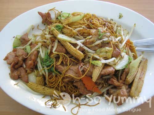 Minh Ky Mi Gia Sliced Pork Chow Mein Minh Ky Mi Gia Sliced Pork Chow Mein