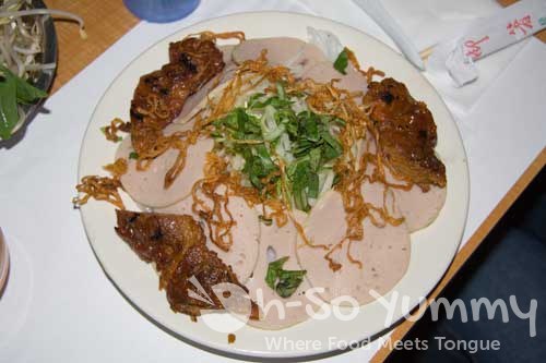 Banh Uot Cha Lua Thit Nuong Banh Uot Cha Lua Thit Nuong