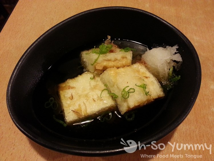 Yakitori Yakyudori and Ramen - Agedashi Tofu Yakitori Yakyudori and Ramen - Agedashi Tofu