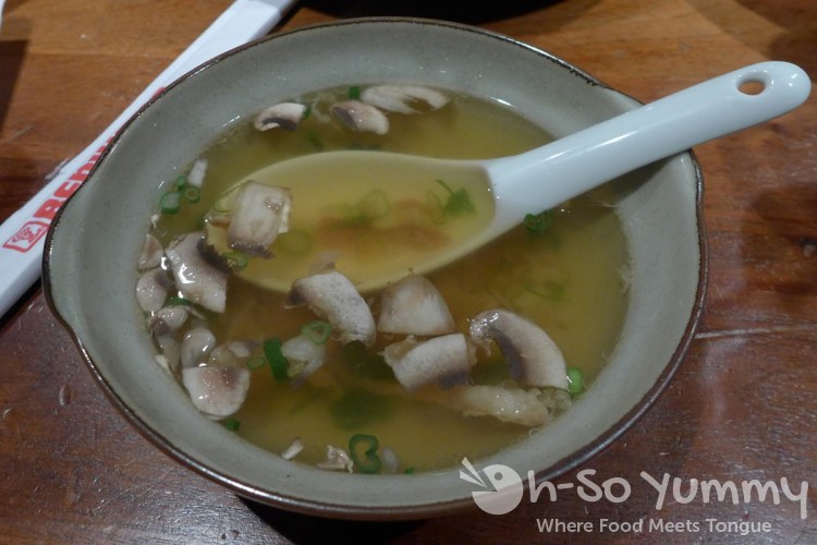 Benihana - miso soup Benihana - miso soup