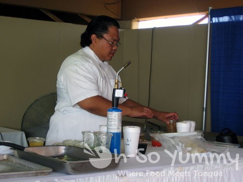 Chef Evans of Roy’s Restaurant Chef Evans of Roy’s Restaurant