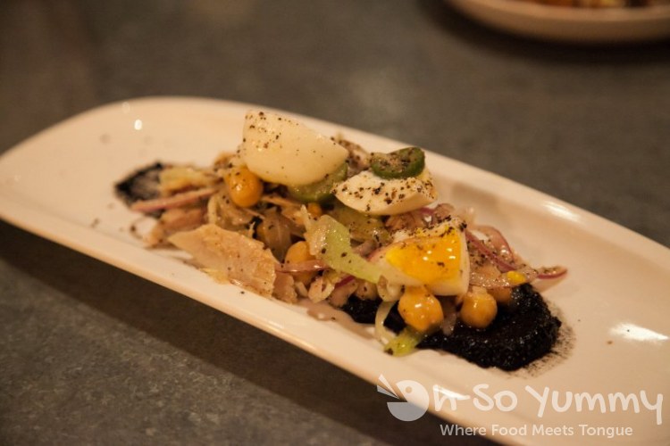 Bravas Bar De Tapas - Tuna Belly Salad Bravas Bar De Tapas - Tuna Belly Salad