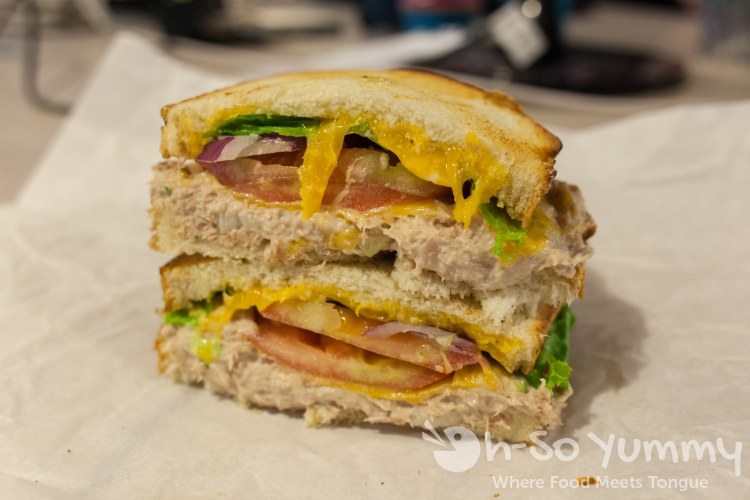 Cine Cafe - Tuna Melt Sandwich Cine Cafe - Tuna Melt Sandwich