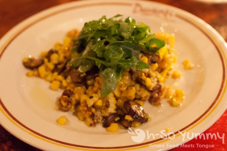 Davanti Enoteca - Corn and Walnut Salad Davanti Enoteca - Corn and Walnut Salad