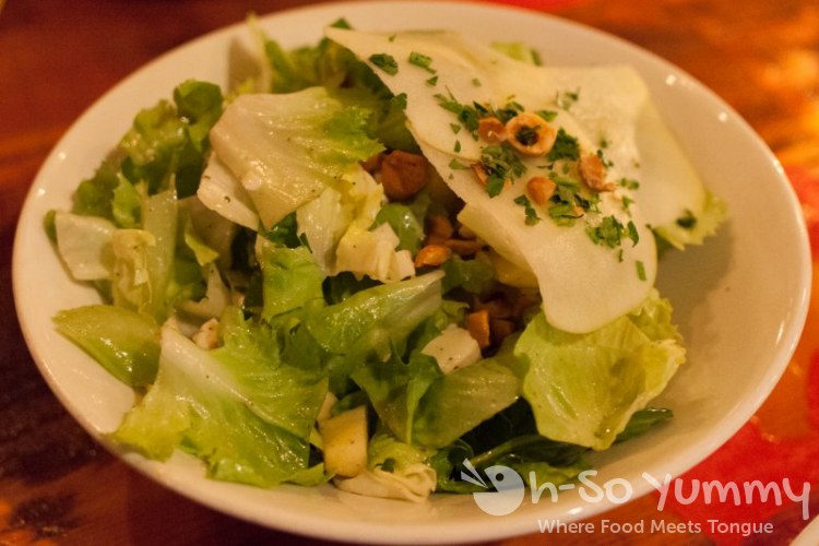 Davanti Enoteca - Escarole and Apple Salad Davanti Enoteca - Escarole and Apple Salad