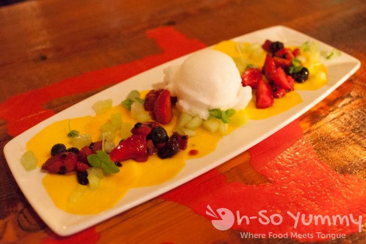 Davanti Enoteca - Mango Carpaccio Davanti Enoteca - Mango Carpaccio