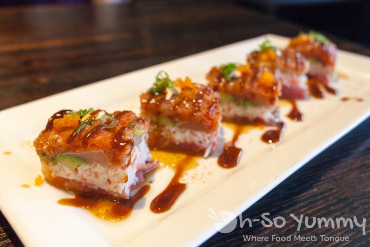 Box Roll at EON Sushi in Costa Mesa Box Roll at EON Sushi in Costa Mesa