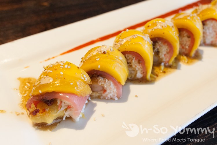 OMG with Mango at EON Sushi in Costa Mesa OMG with Mango at EON Sushi in Costa Mesa