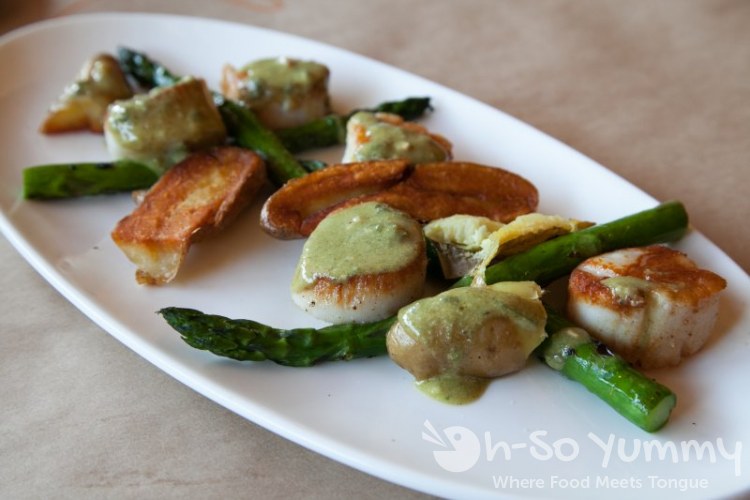 The Girl and the Fig - Scallops The Girl and the Fig - Scallops