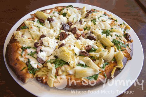 Spinach and Artichoke Pizza Spinach and Artichoke Pizza