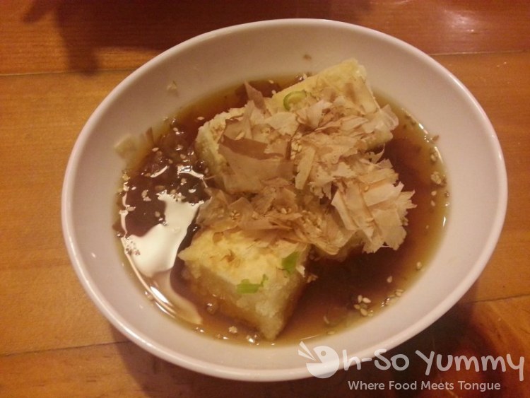 Nozomi Noodles and Teriyaki - Agadashi Tofu Nozomi Noodles and Teriyaki - Agadashi Tofu