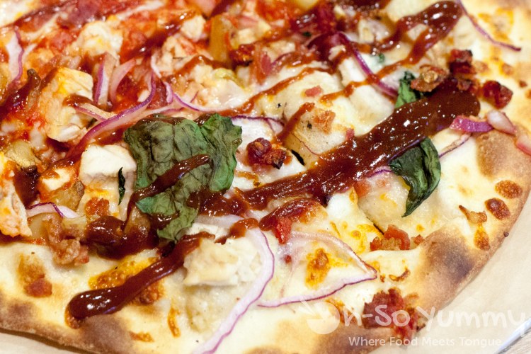 Custom pizza at Pizzanometry Custom pizza at Pizzanometry