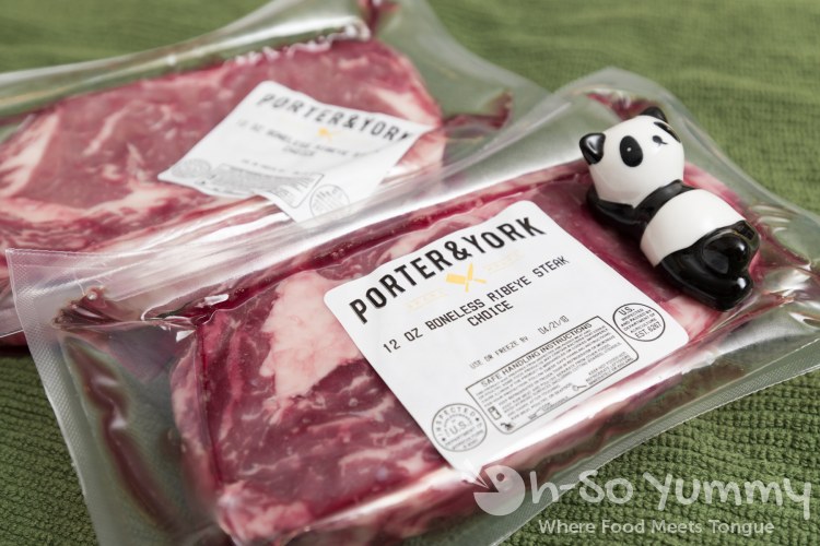 Porter and York Ribeye Steak Raw Packaged from Amazon Treasure Truck Porter and York Ribeye Steak Raw Packaged from Amazon Treasure Truck