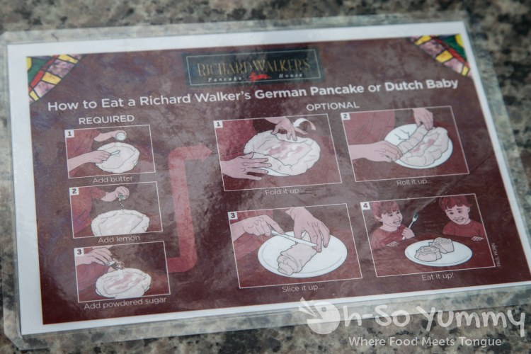 Richard Walker's Pancake House - German Pancake Instructions Richard Walker's Pancake House - German Pancake Instructions