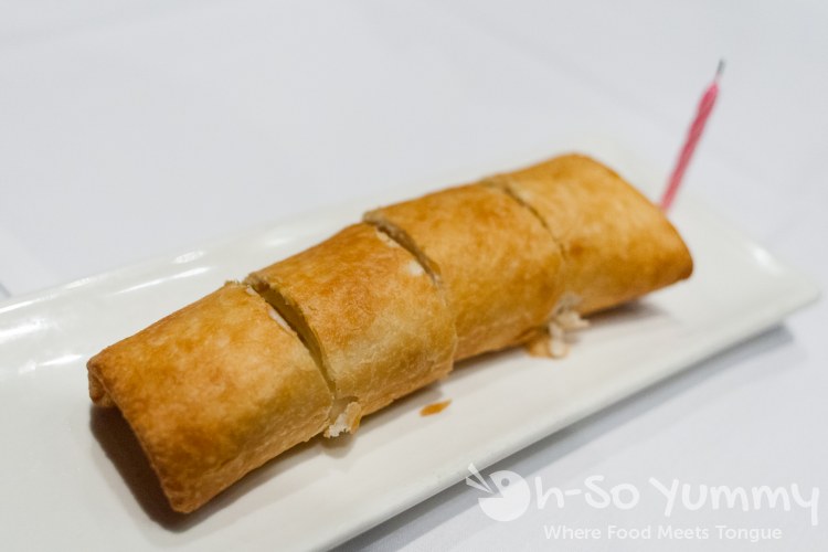 Saigon on Fifth - birthday dessert Saigon on Fifth - birthday dessert