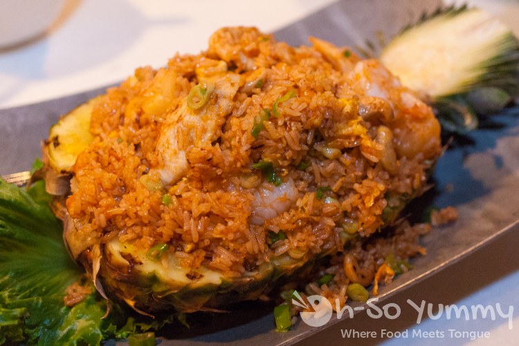 Saigon on Fifth - pineapple fried rice Saigon on Fifth - pineapple fried rice