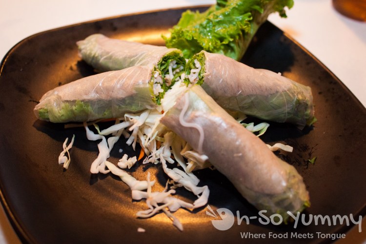 Saigon on Fifth - fresh spring rolls Saigon on Fifth - fresh spring rolls