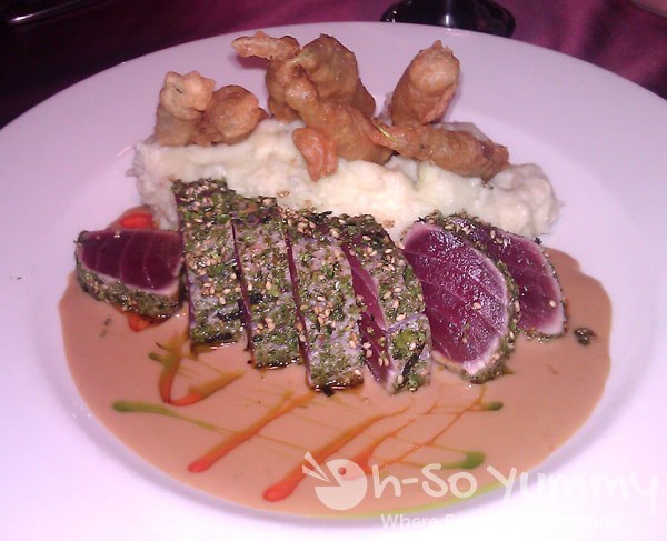 Soleil at K - Furikake Crusted Ahi Soleil at K - Furikake Crusted Ahi
