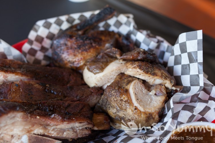 Smoked Chicken at Sque BBQ Smoked Chicken at Sque BBQ