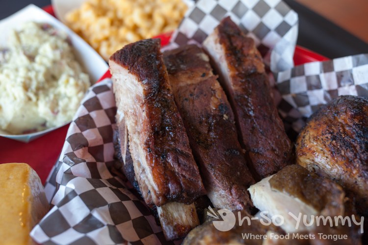 Smoked Pork Ribs at Sque BBQ Smoked Pork Ribs at Sque BBQ