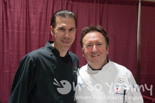 Flying Pans 2 Chefs by Bernard Guillas and Ron Oliver Flying Pans 2 Chefs by Bernard Guillas and Ron Oliver