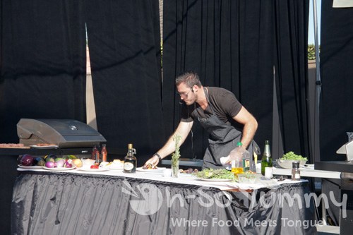 Hak Grill on stage at Gourmet Experience 2011 Hak Grill on stage at Gourmet Experience 2011