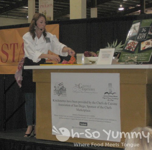 Katy Clark from FitChef Katy at Gourmet Experience 2011 Katy Clark from FitChef Katy at Gourmet Experience 2011