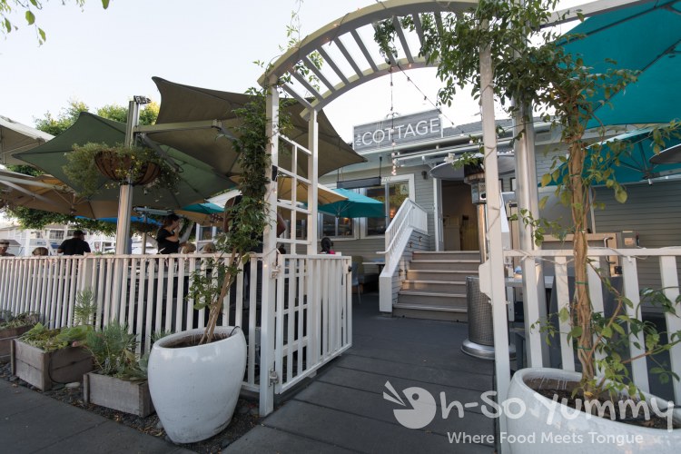 entrance of The Cottage La Jolla entrance of The Cottage La Jolla