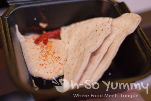 Taste of Downtown 2011 - Bandar Restaurant pita dip Taste of Downtown 2011 - Bandar Restaurant pita dip