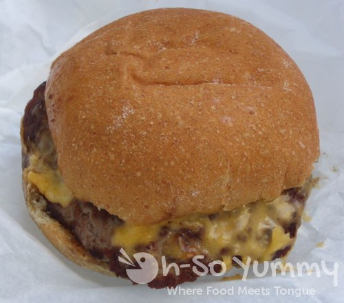 Taste of Downtown San Diego 2011 - Burger Lounge cheeseburger Taste of Downtown San Diego 2011 - Burger Lounge cheeseburger