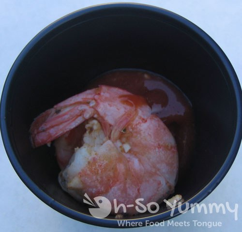 Taste of Downtown San Diego 2011 - Dick's Last Resort shrimp Taste of Downtown San Diego 2011 - Dick's Last Resort shrimp