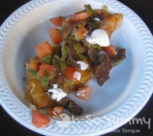 Taste of Downtown San Diego 2011 - Gaslamp Tavern potato skins Taste of Downtown San Diego 2011 - Gaslamp Tavern potato skins