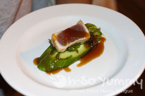 Taste of Downtown 2011 - McCormick's and Schmitt tuna appetizer Taste of Downtown 2011 - McCormick's and Schmitt tuna appetizer