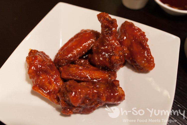Korean Style Chicken Wings at Tofu Ka in San Diego, CA Korean Style Chicken Wings at Tofu Ka in San Diego, CA