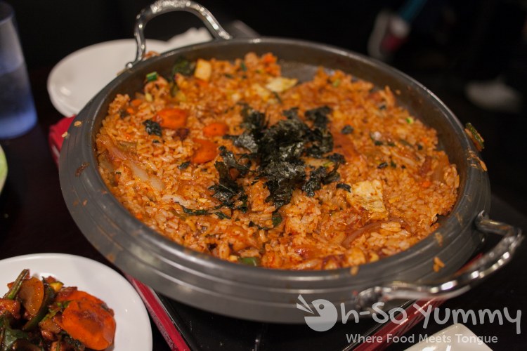 Osam Bulgogi Bokkumbab Fried Rice at Tofu Ka in San Diego, CA Osam Bulgogi Bokkumbab Fried Rice at Tofu Ka in San Diego, CA