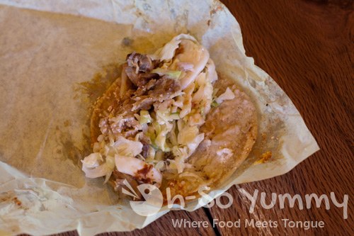 Taste of North Park 2011 - El Take It Easy burrito Taste of North Park 2011 - El Take It Easy burrito