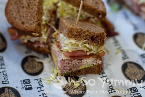 Taste of North Park 2011 - Fat Boy's Cornerstore and Deli special sandwich Taste of North Park 2011 - Fat Boy's Cornerstore and Deli special sandwich