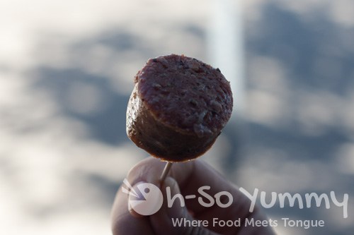 Taste of North Park 2011 - The Linkery sausage sample Taste of North Park 2011 - The Linkery sausage sample