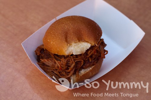 Taste of North Park 2011 - Ritual Tavern pork slider Taste of North Park 2011 - Ritual Tavern pork slider