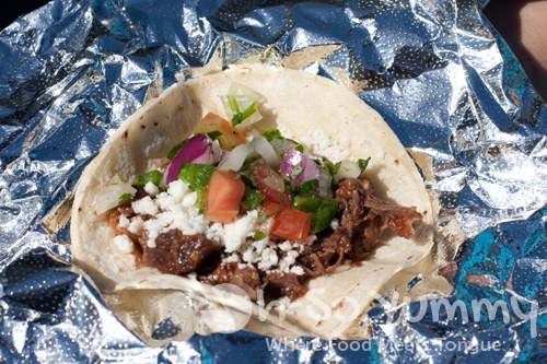 Taste of North Park 2011 - Smoking Goat taco Taste of North Park 2011 - Smoking Goat taco