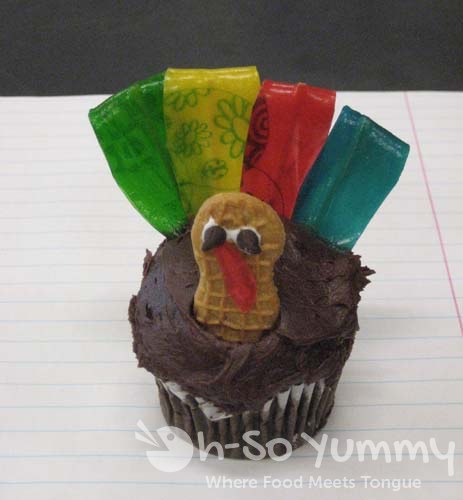 Turkey Cupcake Turkey Cupcake