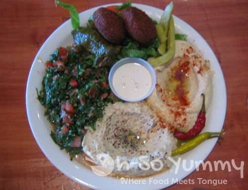 Open Sesame Combo Plate Open Sesame Combo Plate