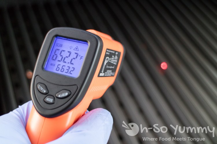 Measuring temperature with infrared thermometer Measuring temperature with infrared thermometer