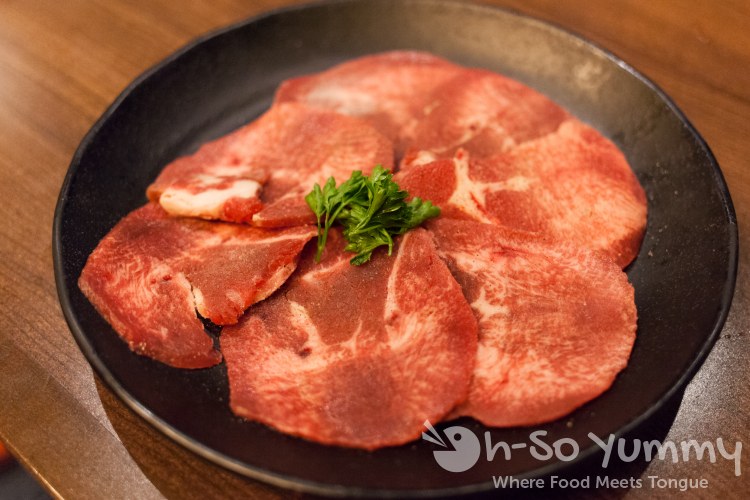 Gyu-Kaku Japanese BBQ - Raw Beef Tongue Gyu-Kaku Japanese BBQ - Raw Beef Tongue