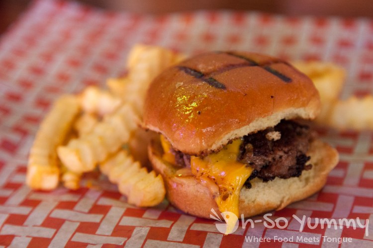 Taste of Downtown 2014 - ballpark slider at Bub's at the Ballpark Taste of Downtown 2014 - ballpark slider at Bub's at the Ballpark