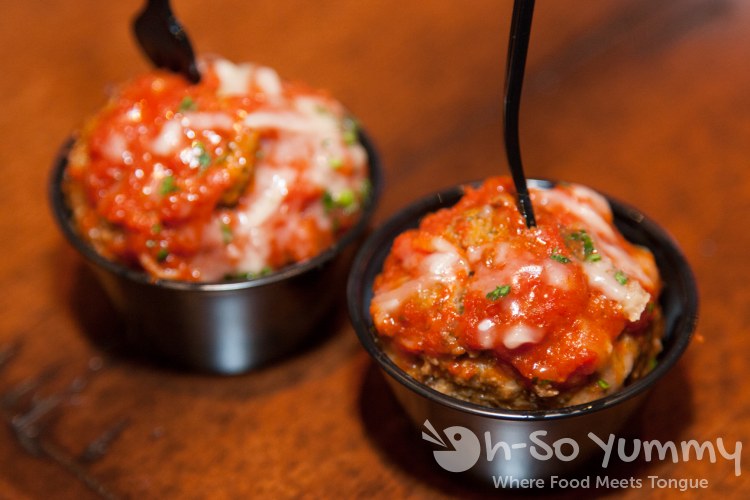 Taste of Downtown 2014 - farmhouse meatballs at Union Kitchen and Tap Taste of Downtown 2014 - farmhouse meatballs at Union Kitchen and Tap