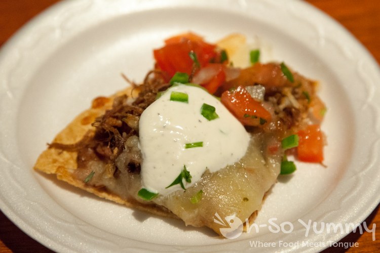 Taste of Downtown 2014 - BBQ brisket nachos at Henry's Pub Taste of Downtown 2014 - BBQ brisket nachos at Henry's Pub