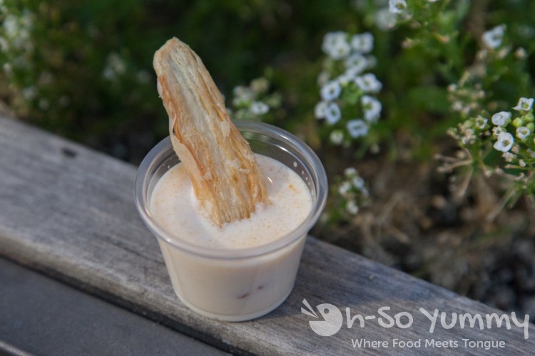 Taste of Downtown 2014 - mussel bisque en croute at Dobson's Bar and Restaurant Taste of Downtown 2014 - mussel bisque en croute at Dobson's Bar and Restaurant