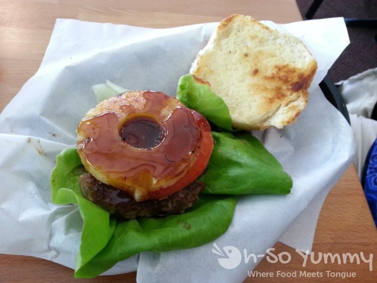 Woody's Burgers - Hawaiian Burger Woody's Burgers - Hawaiian Burger